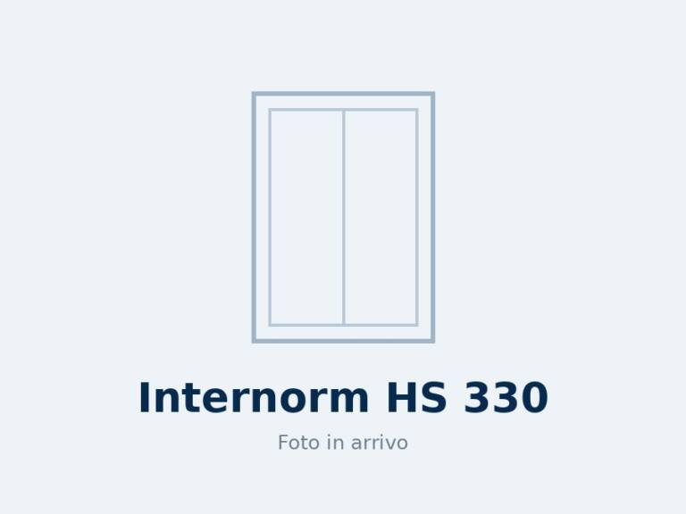 Internorm HS 330 alzante scorrevole