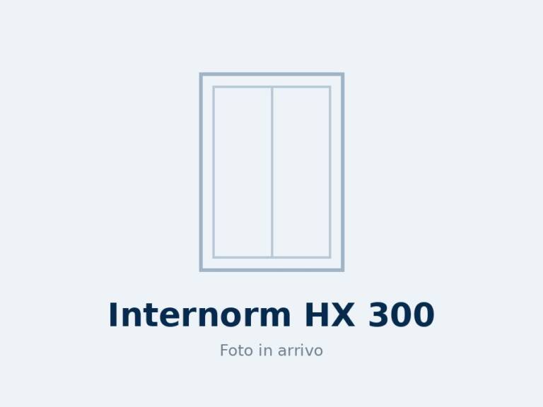 Internorm HX 300 parete scorrevole