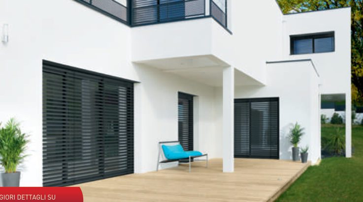 K-Line Frangisole a lamelle orientabili