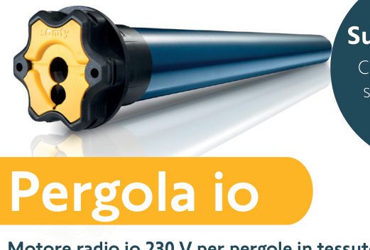 Somfy Pergola io
